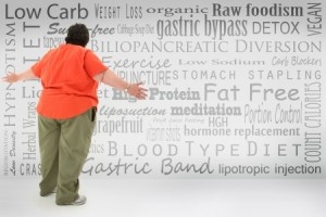 Obese woman-fad diets